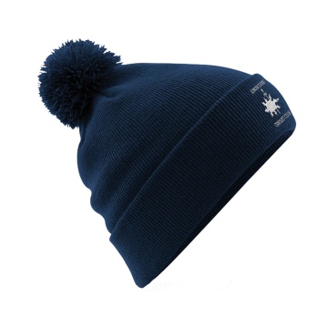KINGSCLERE CC Original Pom Pom Beanie : Navy