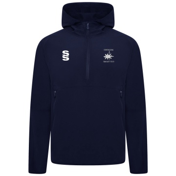 KINGSCLERE CC Dual Elite 1/4 Zip Hoody / Rain Jacket : Navy