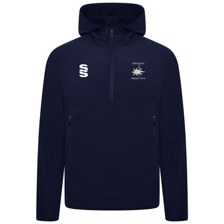 KINGSCLERE CC Dual Elite 1/4 Zip Hoody / Rain Jacket : Navy